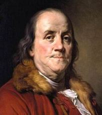 Benjamin Franklin author of The Drinker's Dictionary